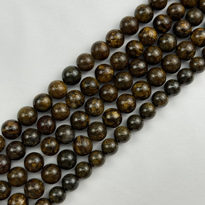 Bronzite Polished Round Beads image 3
