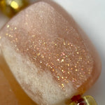 Sunstone Moonstone Rectangular Faceted Cushion Cut Beads10xÂ8 mm Beads image 4