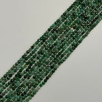 Diopside Lentil Faceted Beads image 7