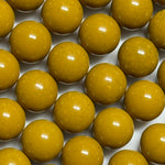 Yellow Mookaite Polished Round Beads image 11