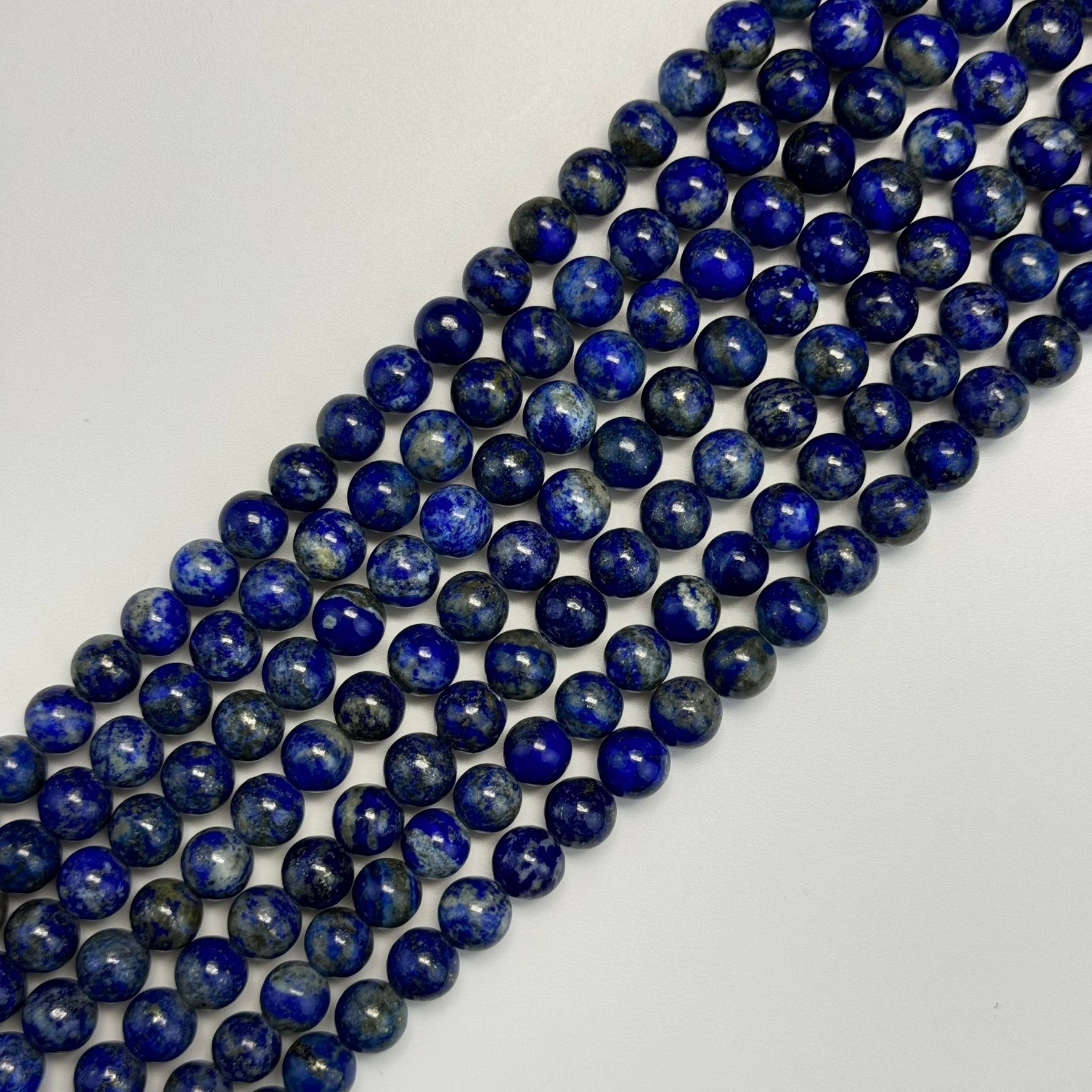 Lapis Lazuli Polished Round Beads image 3