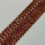 Strawberry Quartz Faceted Barrel 8 Beads image 4