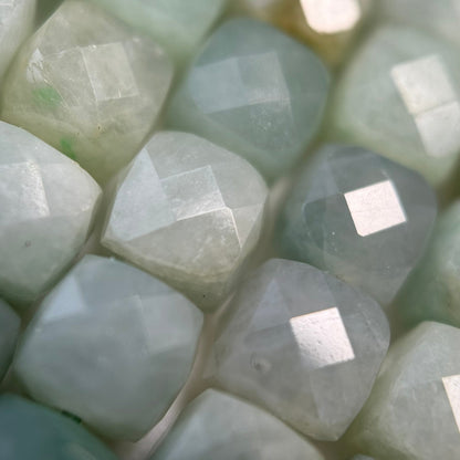 Burmese Jade Square Beads image 2