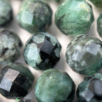 Emerald Faceted Round Beads - Color C image 2