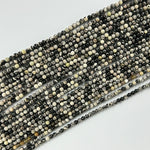 Black Network Jasper Polished Round Beads image 8