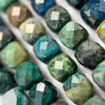 Chrysocolla Square Beads image 4