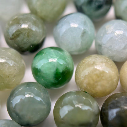 Burma Jade Polished Round Beads image 3
