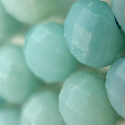 Ocean Jasper Faceted Rondelle Beads image 2