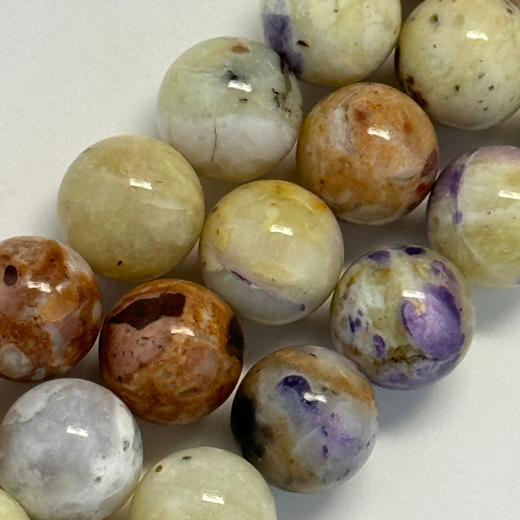Tiffany Opal Polished Round Beads image 4