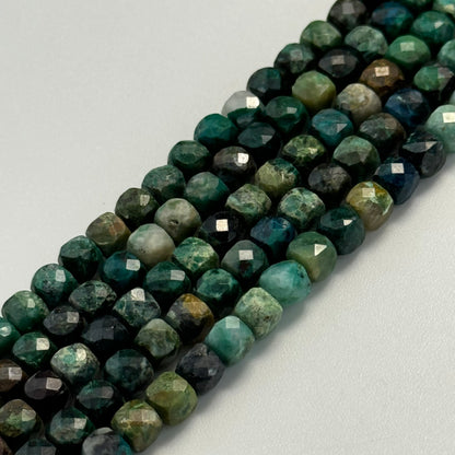 Chrysocolla Square Beads image 1