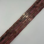 Rhodonite Rectangular Beads image 5