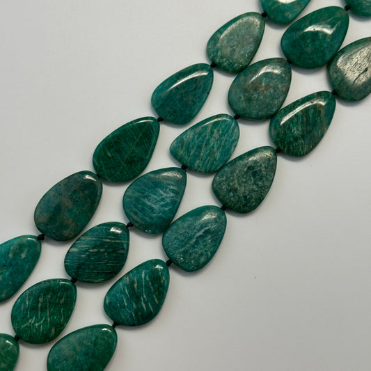 Brazilian Amazonite AAAA Freeform Gemstone Beads image 0