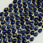 Sodalite AA Faceted Barrel 8 Beads image 4