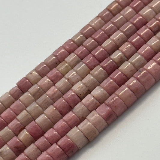 Rhodonite Heishi Beads (A Quality) image 0