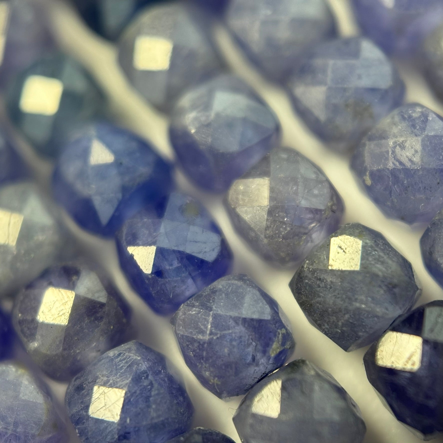 Tanzanite Square Beads image 3