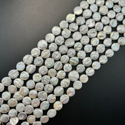 AAA White Coin Pearl  16.5x6mm image 0