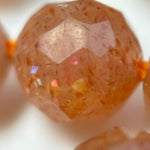 Sunstone Faceted Round Beads (Color A) image 13