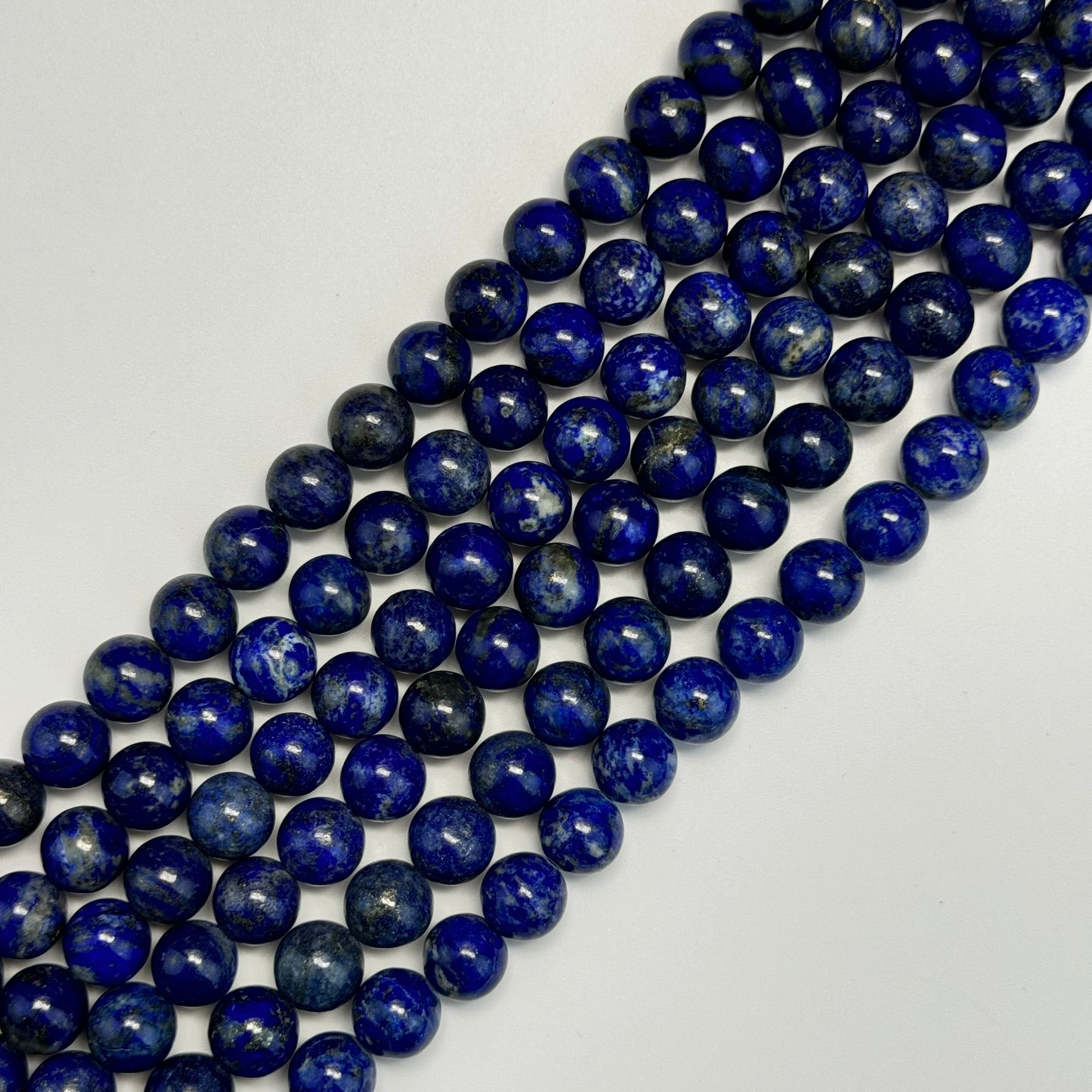 Lapis Lazuli Polished Round Beads image 7