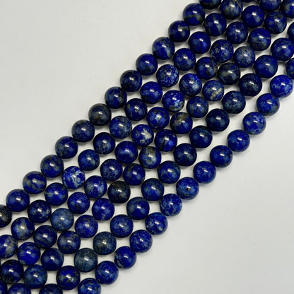 Lapis Lazuli Polished Round Beads image 7