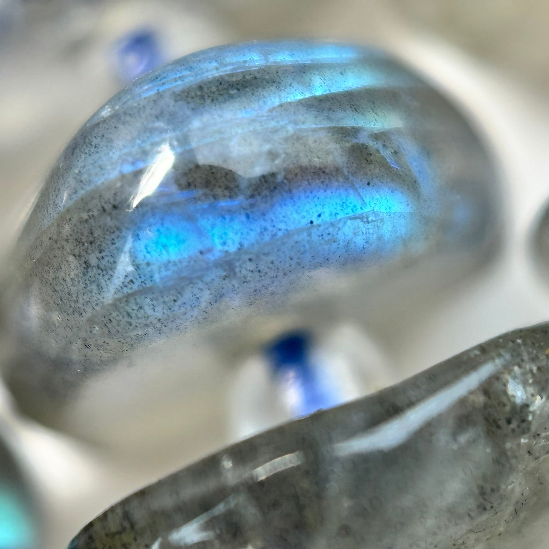 Labradorite Blade Polished Beads image 1