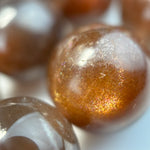 Chocolate Sunstone Polished Round Beads image 8
