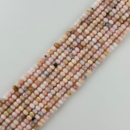 Faceted Opal Rondelle Beads (6x4mm) image 3