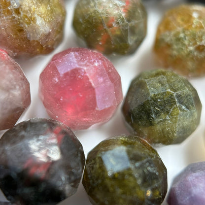 Tourmaline Faceted Round Beads image 8