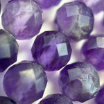 Amethyst Faceted Round Beads image 10
