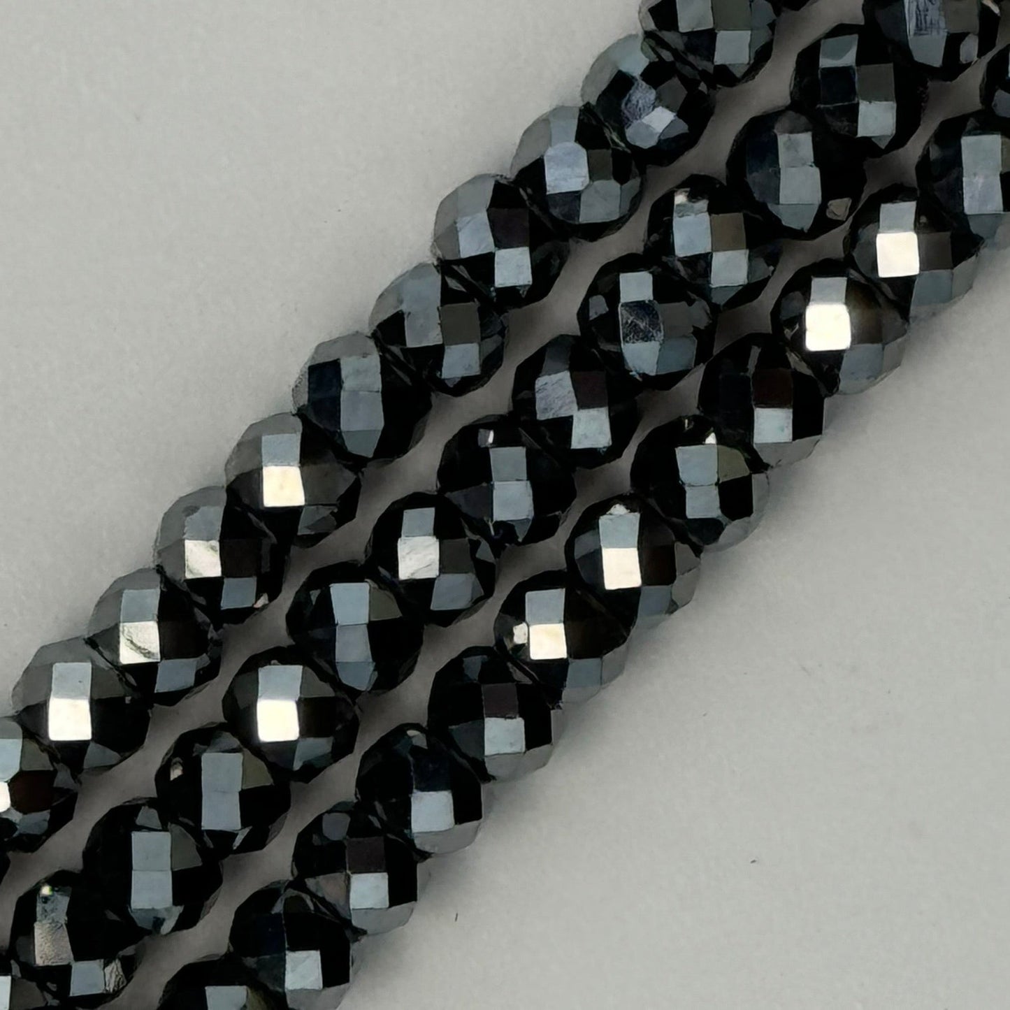 Terahertz Faceted Rondelle Beads image 10