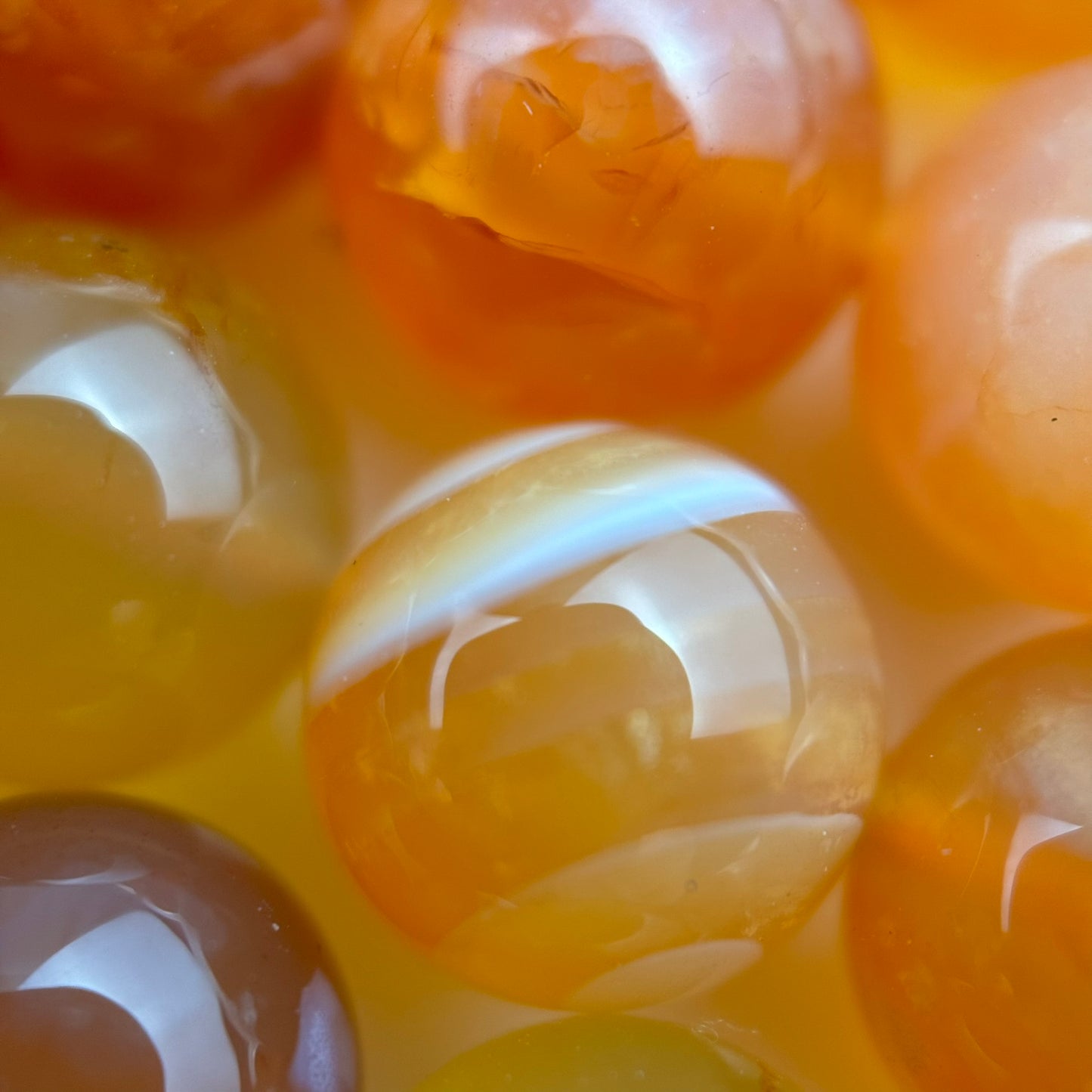Carnelian Polished Round Beads image 4