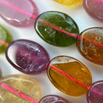 Tourmaline Faceted Oval Beads (AAA Quality) image 3