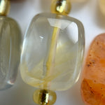 Golden Healer Rectangular Faceted Cushion Cut 10xÂ8 mm Beads image 6