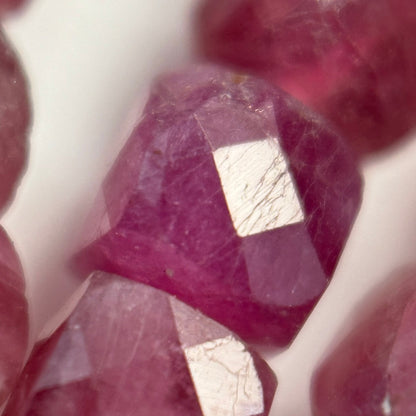 Pink Tourmaline Square Beads image 2