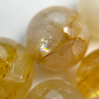 Golden Healer Quartz Polished Round Beads image 8