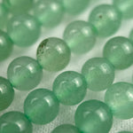Green Aventurine Polished Round Beads image 1