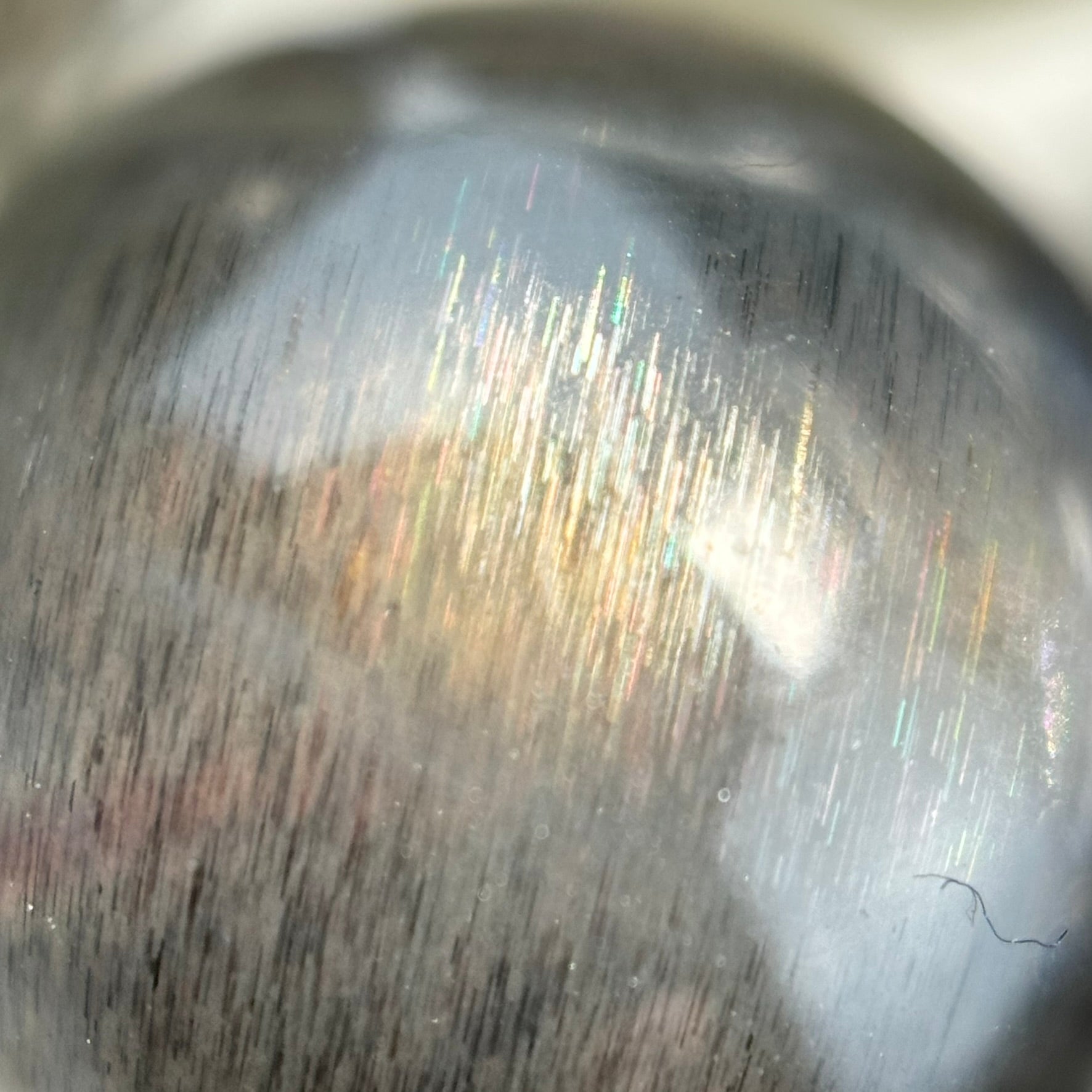 Black Moonstone AAA Polished  Round Beads image 3