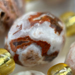 Crazy Lace Agate Faceted Barrel 8 Beads image 8
