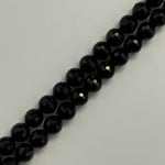 Jet Faceted Round Beads image 1