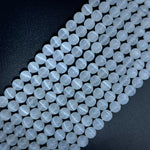 Selenite Polished Round Beads image 0