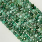 Emerald Faceted Round Beads image 8