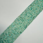 Peruvian Turquoise Faceted Round Beads image 3
