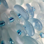 Aquamarine Blade Polished Gemstone Beads image 2