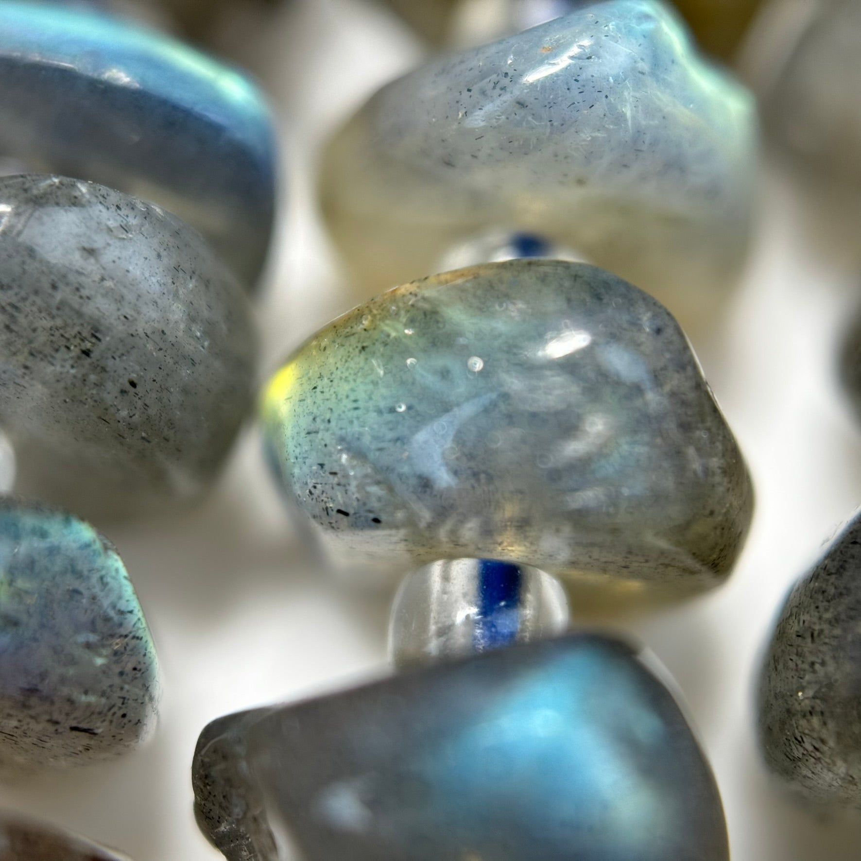 Labradorite Blade Polished Beads image 8