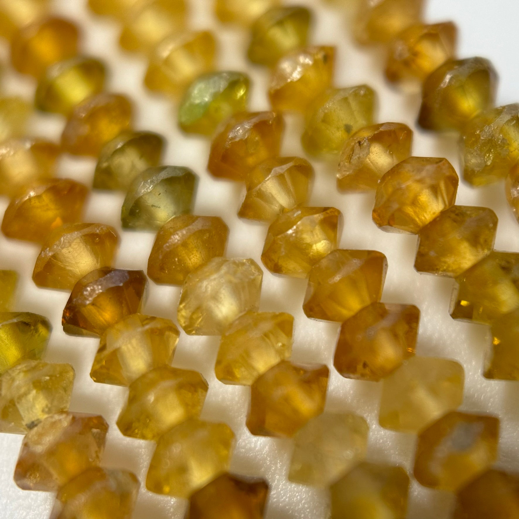 Yellow Tourmaline Space Ship Beads image 3