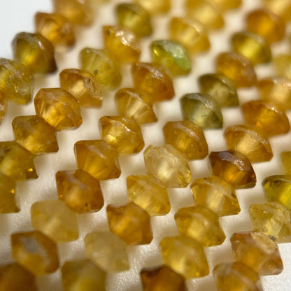 Yellow Tourmaline Space Ship Beads image 3