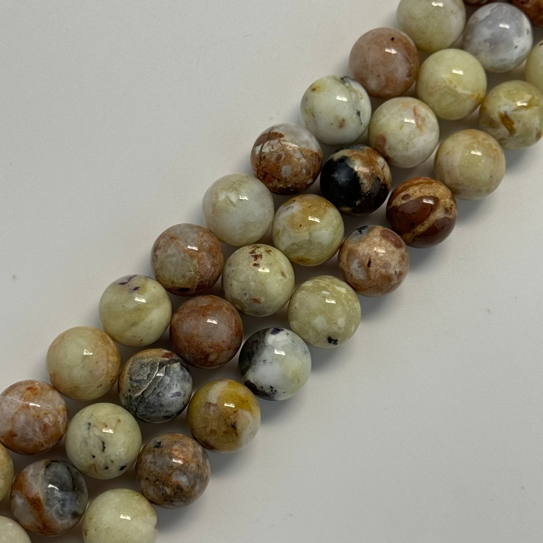 Tiffany Opal Polished Round Beads image 7