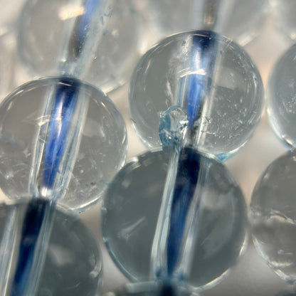 Blue Topaz AAAA Polished Round Beads image 1