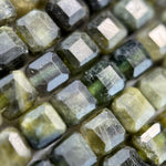 Green Tourmaline Square Beads image 2