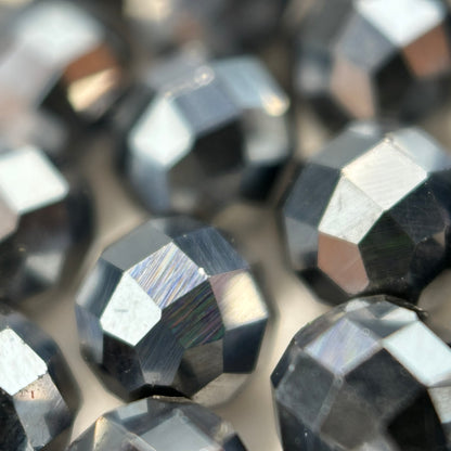 Terahertz Faceted Round Beads image 2