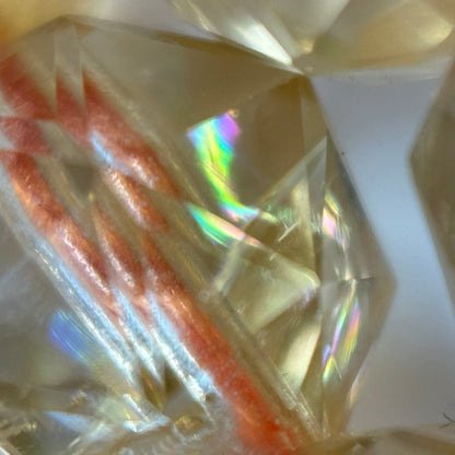 Citrine Diamond Cut Beads image 3